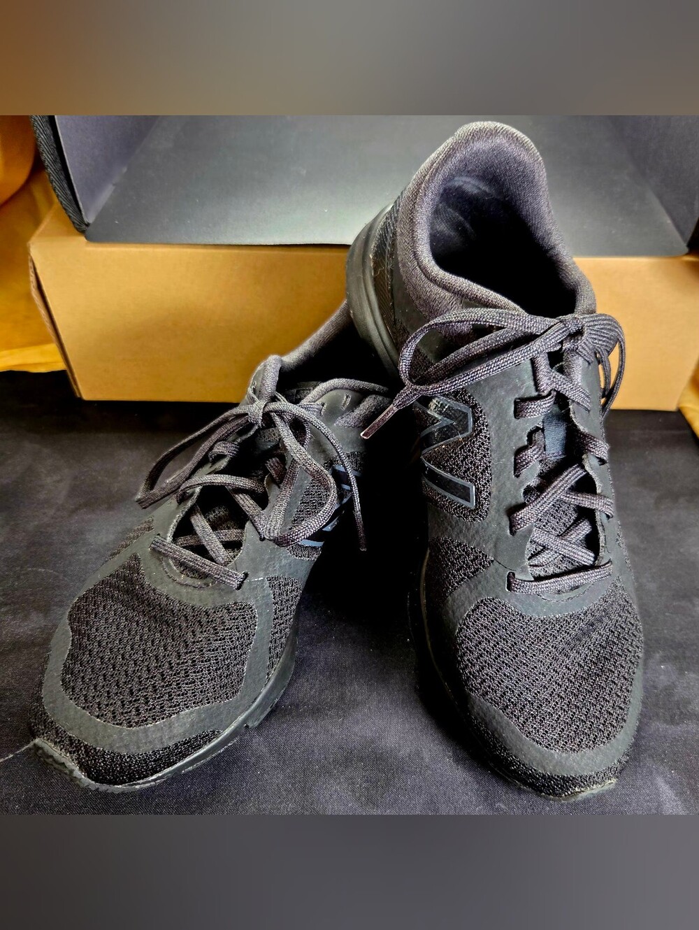 New Balance 635v2 Comfort Ride Soft Black Running Shoes Womens 6.5 W635CT2